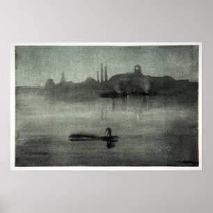 James McNeill WhistlerNocturne Poster