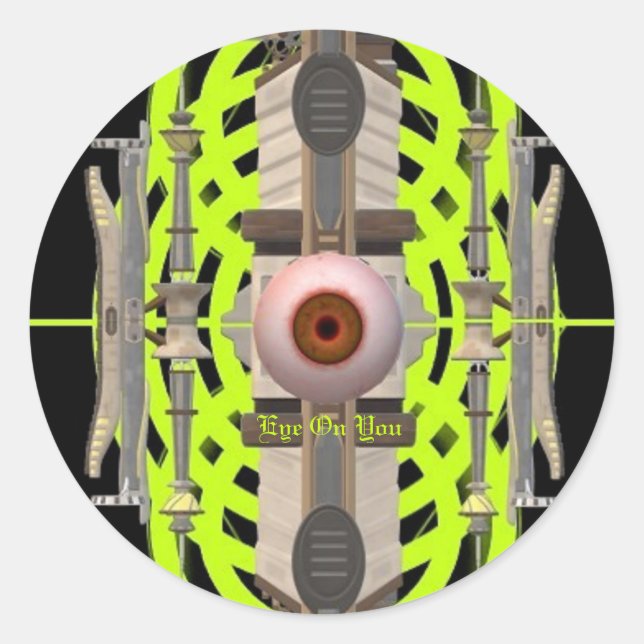 James Michael Miller drömmcatcher Runt Klistermärke (Framsida)