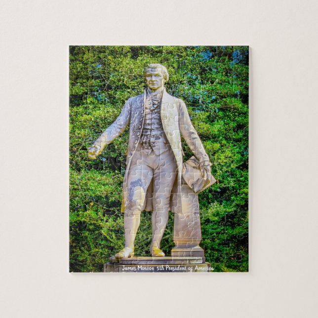 James Monroe 5:e presidenten i Amerika. Pussel (Vertikal)