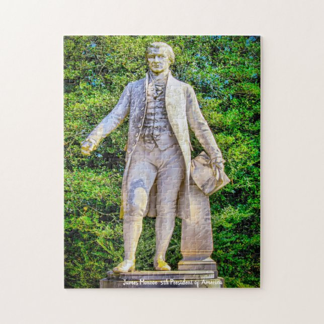 James Monroe 5:e presidenten i Amerika. Pussel (Vertikal)