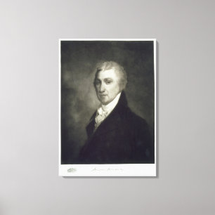 James Monroe 5th president av den Förenta statern Canvastryck