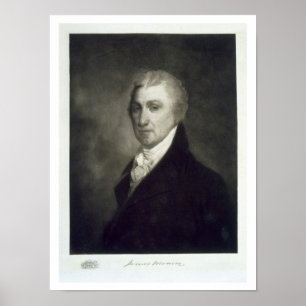 James Monroe 5th president av den Förenta statern Poster