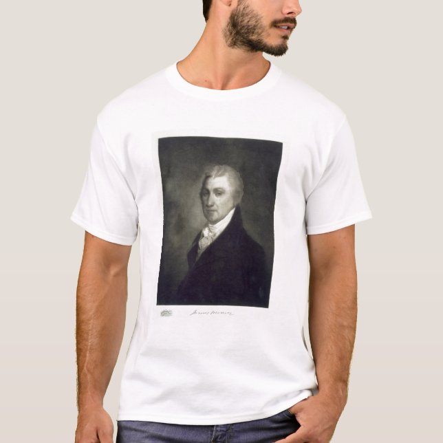 James Monroe 5th president av den Förenta staterna T-shirt (Framsida)