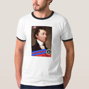 James Monroe Basebollkort Tee