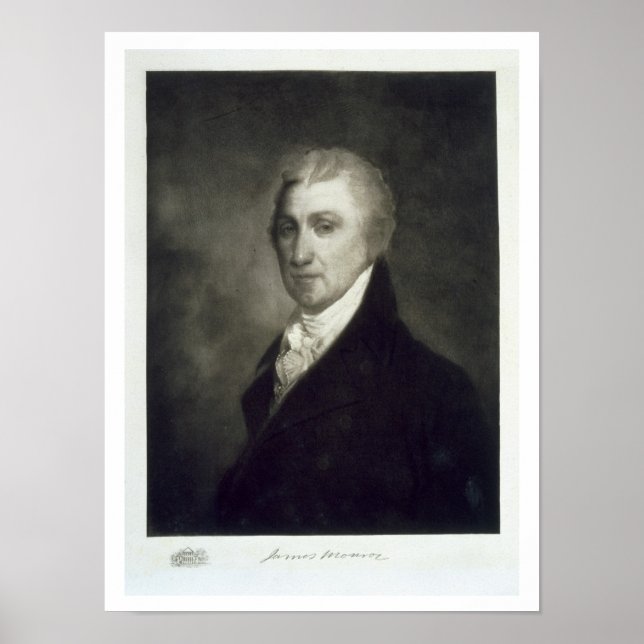 James Monroe, Förenade Stater:s femte president o Poster (Framsidan)
