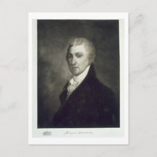 James Monroe, Förenade Stater:s femte president o Vykort