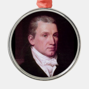 James Monroe Julgransprydnad Metall