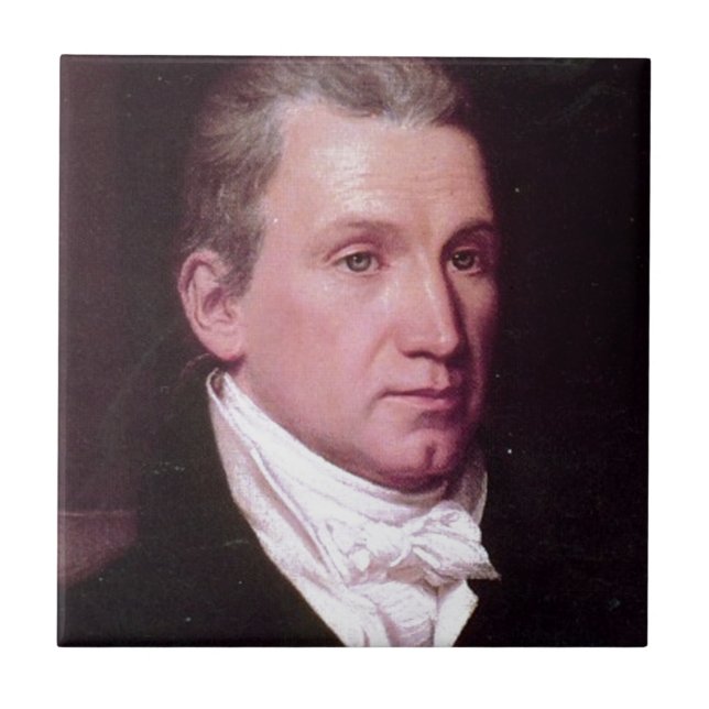 James Monroe Kakelplatta (Framsidan)