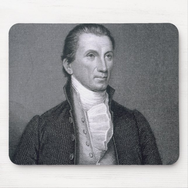 James Monroe som inristas av Asherbruntet Durand Musmatta (Framsidan)
