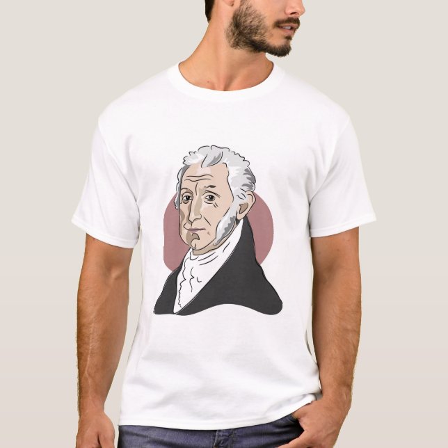 James Monroe Tee Shirt (Framsida)