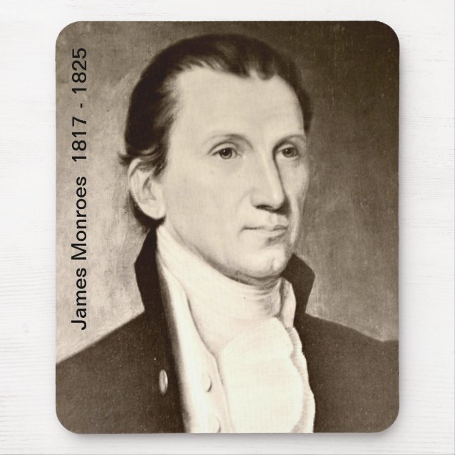 James Monroes Mousepad Musmatta (Framsidan)