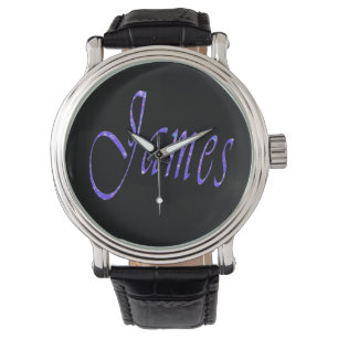 James, Namn, Logotyp Armbandsur