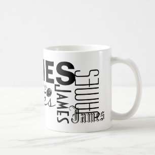 JAMES - personifiera muggen Kaffemugg