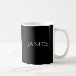 James Personlig Namn Kaffemugg