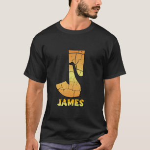 James personlig-pojkar dinosaur söta anpassningsba t shirt