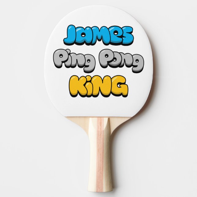 James Ping Pong Kung Pingisracket (Framsidan)
