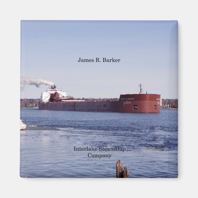James R. Barker magnet (Framsidan)