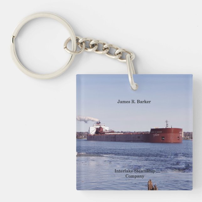 James R. Barker-nyckelringen för akrylsyra (Framsidan)