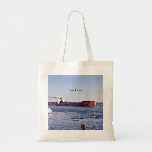 James R. Barker tote bag Tygkasse (Framsidan)