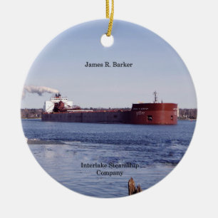 James R. Barkerornament Julgransprydnad Keramik