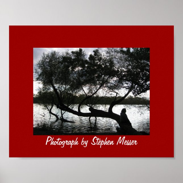 James River i Silhouette Poster (Framsidan)