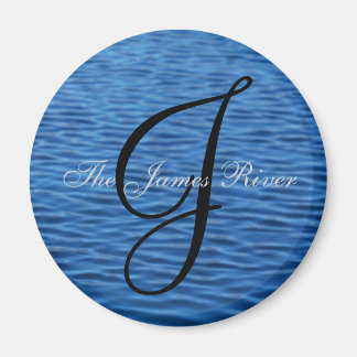 James River [round] Magnet