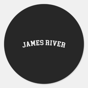 James River Runt Klistermärke