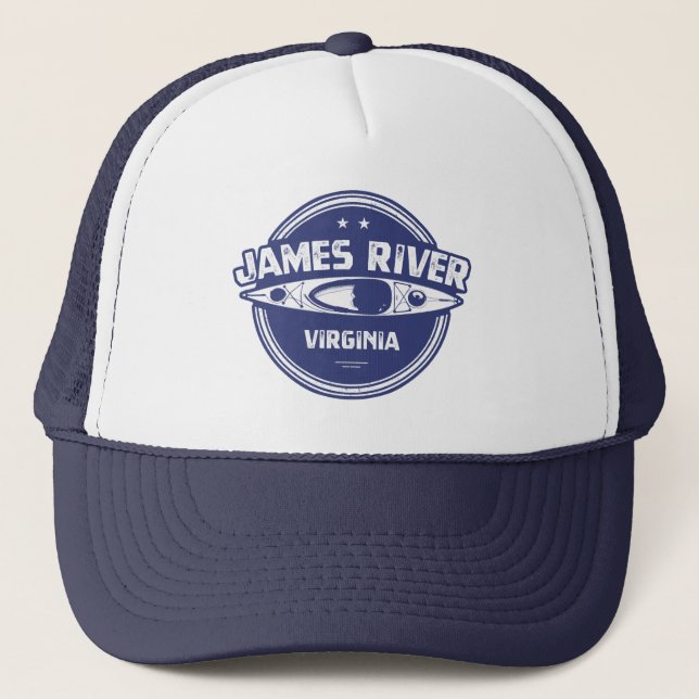 James River Virginia Kayaking Keps (Framsida)