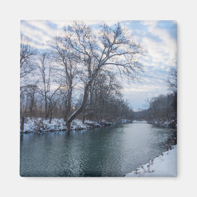 James River Winter Magnet (Framsidan)