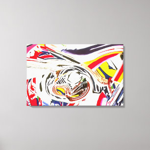 James Rosenquist - efter Berlin V Canvastryck