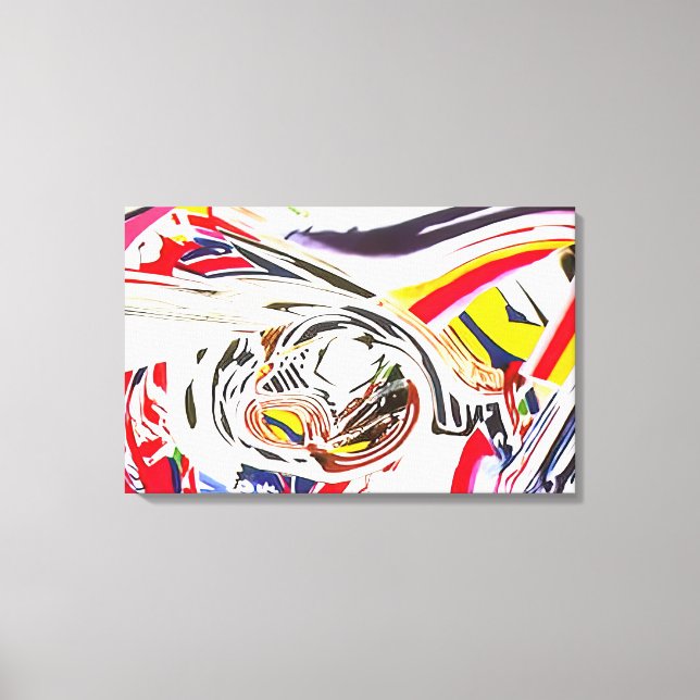 James Rosenquist - efter Berlin V Canvastryck (Framsida)