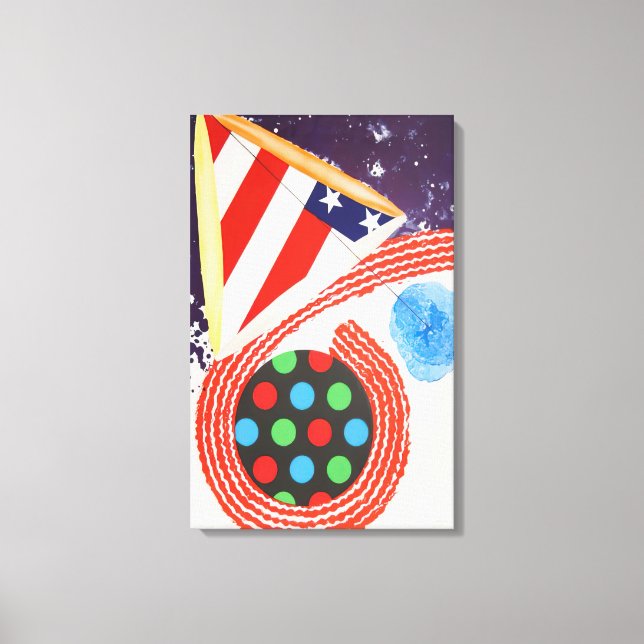James Rosenquist - En gratis för alla Canvastryck (Framsida)