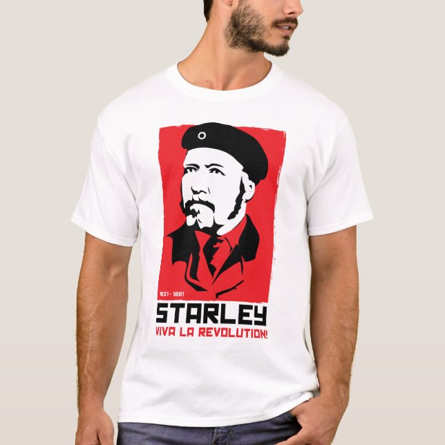 James Starley revolution T Shirt (Framsida)