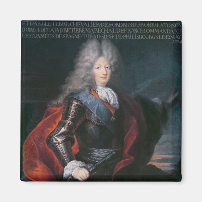 James Stuart Fitzjames 1st Duke of Berwick Magnet (Framsidan)