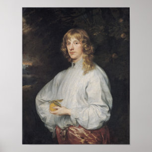 James Stuart hertig av Richmond och Lennox Poster