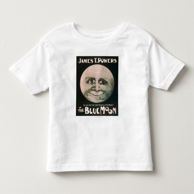 James T. överhet i blåttmånetheatren T Shirt (Framsida)