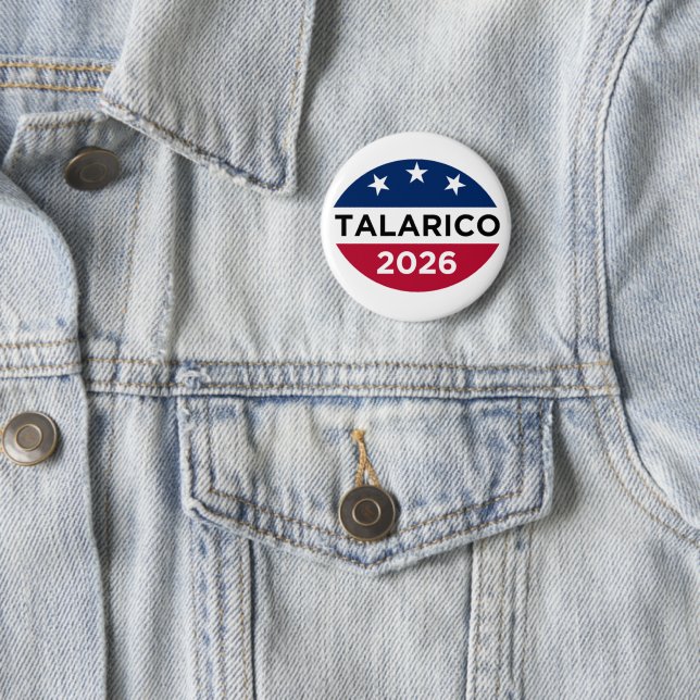 James Talarico 2026 Campaign Button Knapp (In Situ)