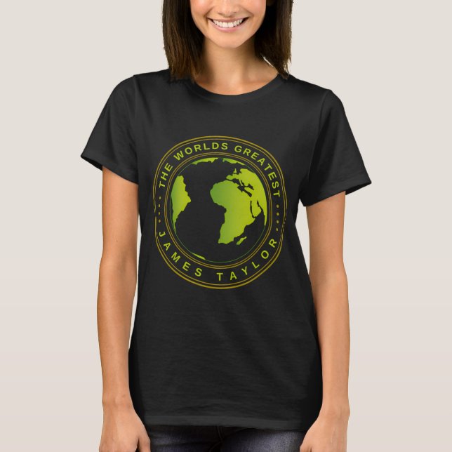 James Taylor Music D32 T Shirt (Framsida)