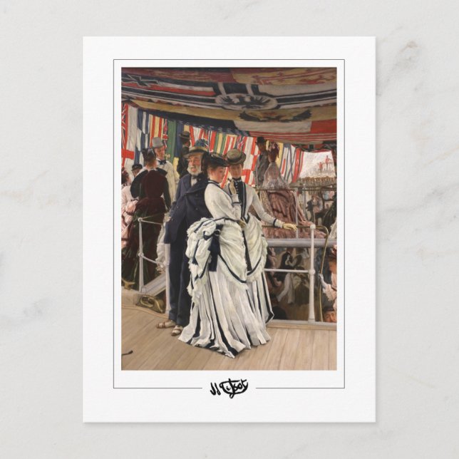 James Tissot #157 - Fine Art Vykort (Framsida)