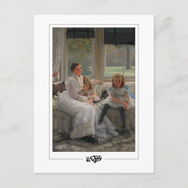 James Tissot #189 - Finkonst Vykort (Framsida)