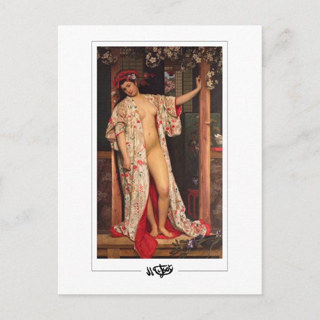 James Tissot #217 - Fine Art Vykort (Framsida)
