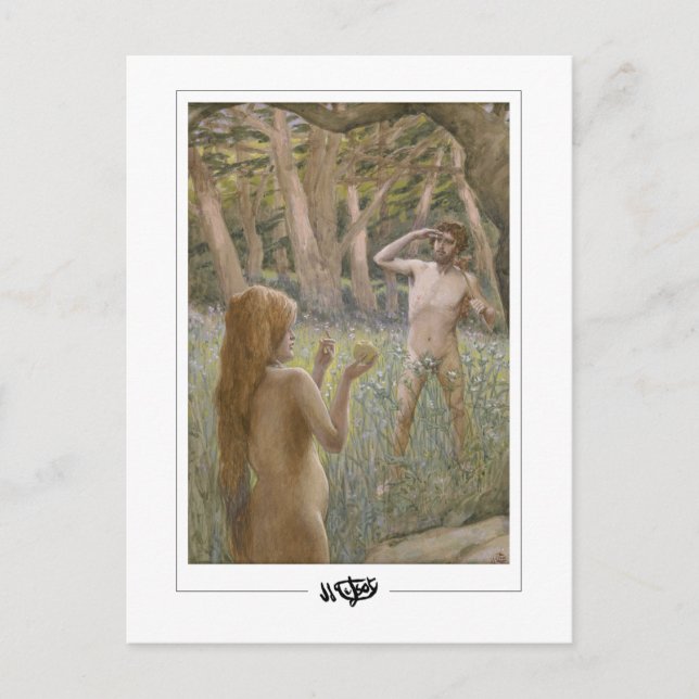 James Tissot #8 - Finkonst Vykort (Framsida)