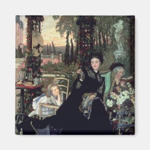 James Tissot änkan, 1868 Magnet