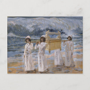 James Tissot - Ark passerar över Jordanien Vykort