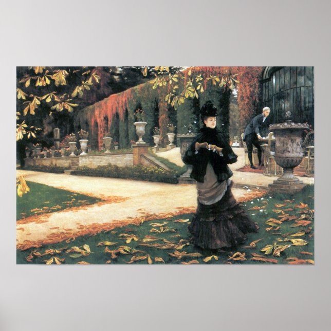 James Tissot - brev kom i god tid Poster (Framsidan)