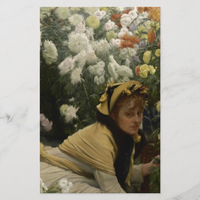 James Tissot Chrysanthemums (Framsida)