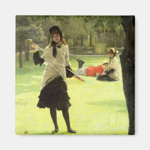 James Tissot Croquet, 1878 Magnet