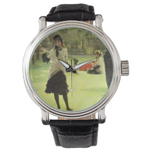 James Tissot Croquet, c.1878 Armbandsur