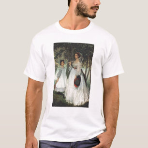 James Tissot   de två systrarna: Porträtt 1863 Tee