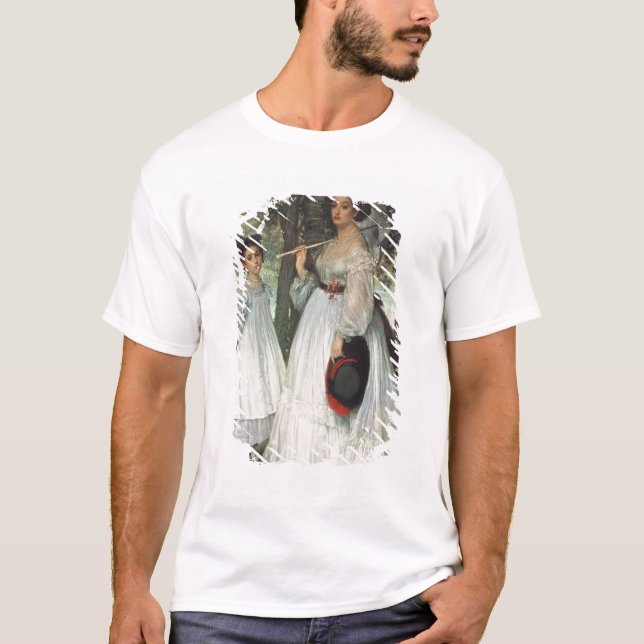 James Tissot | de två systrarna: Porträtt 1863 Tee Shirt (Framsida)